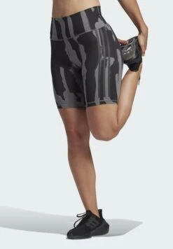 ADIDAS PERFORMANCE Thebe Magugu Bike- Sports Shorts - Grey Four