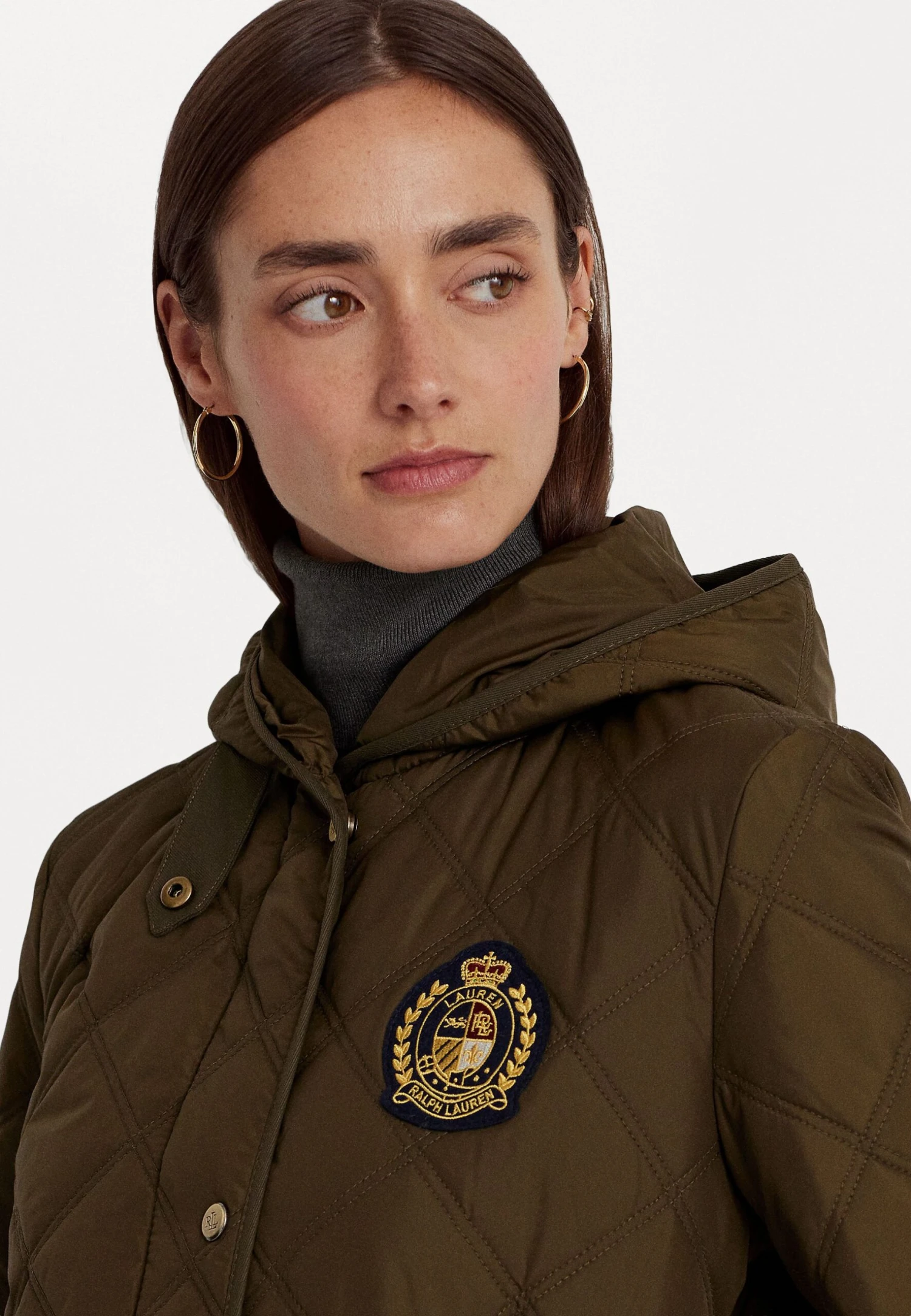 Insulated Coat - Short Coat - Botanic Green 6 Insulated Coat - Short Coat - Botanic Green - Image 4