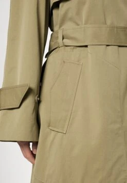 Trenchcoat - Light Green 15 Trenchcoat - Light Green -Pieces Shop 0b441974ef56427780961a1daed15b4b