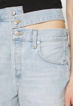 AGOLDE Broken Waistband- Denim Shorts - Attempt -Pieces Shop 0bb84669c397403db7c7fa73449742db