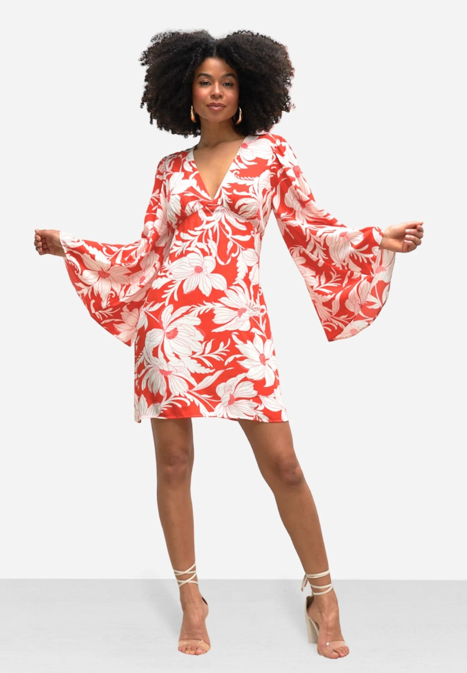 Florence - Day Dress - Red 4 Florence - Day Dress - Red - Image 2