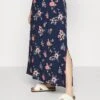 Vero Moda Curve Vmeasy Maxi Skirt - Maxi Skirt - Navy Blazer/Fiona