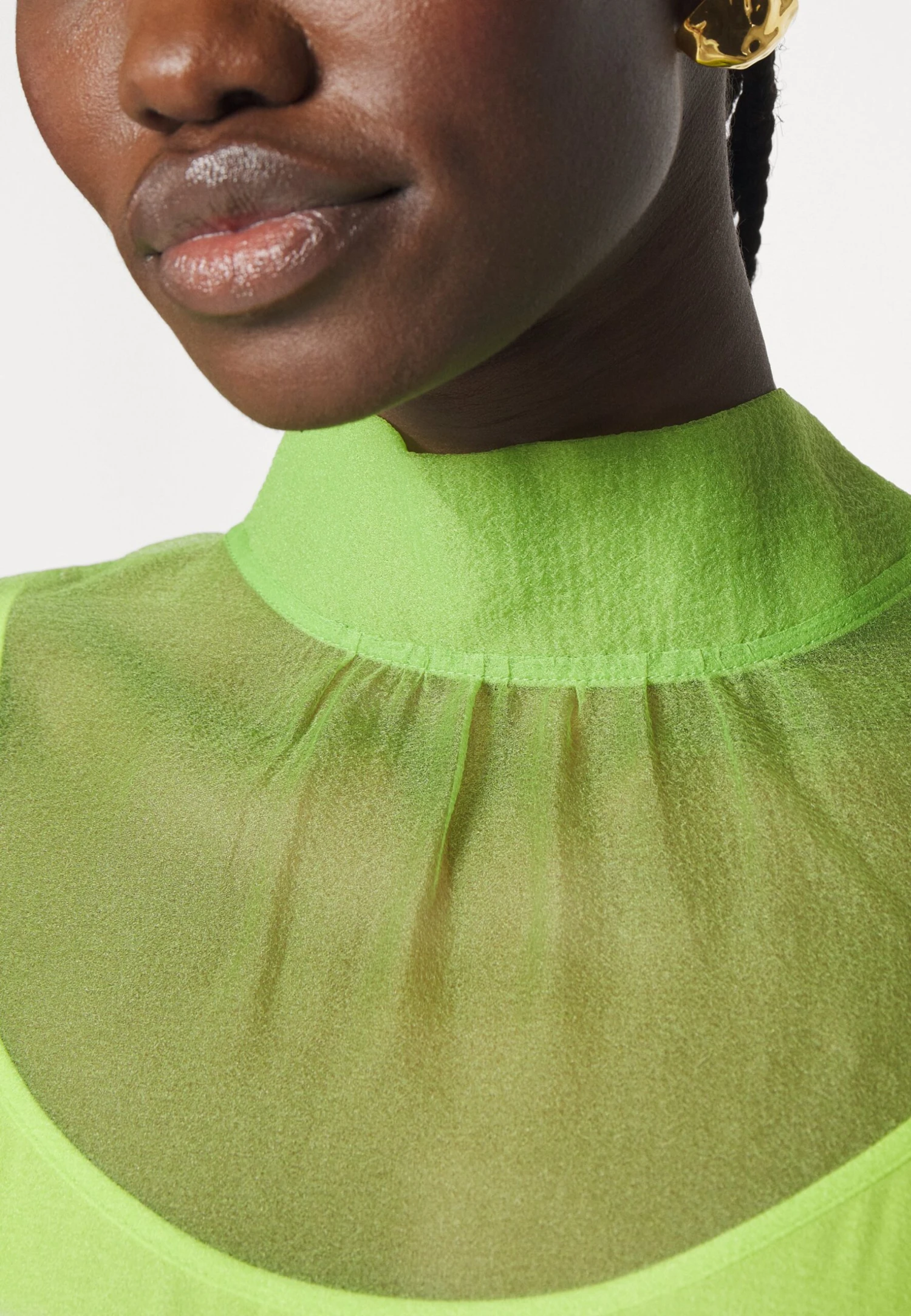 Staud Calluna Dress - Occasion Wear - Kiwi 12 Staud Calluna Dress - Occasion Wear - Kiwi - Image 10