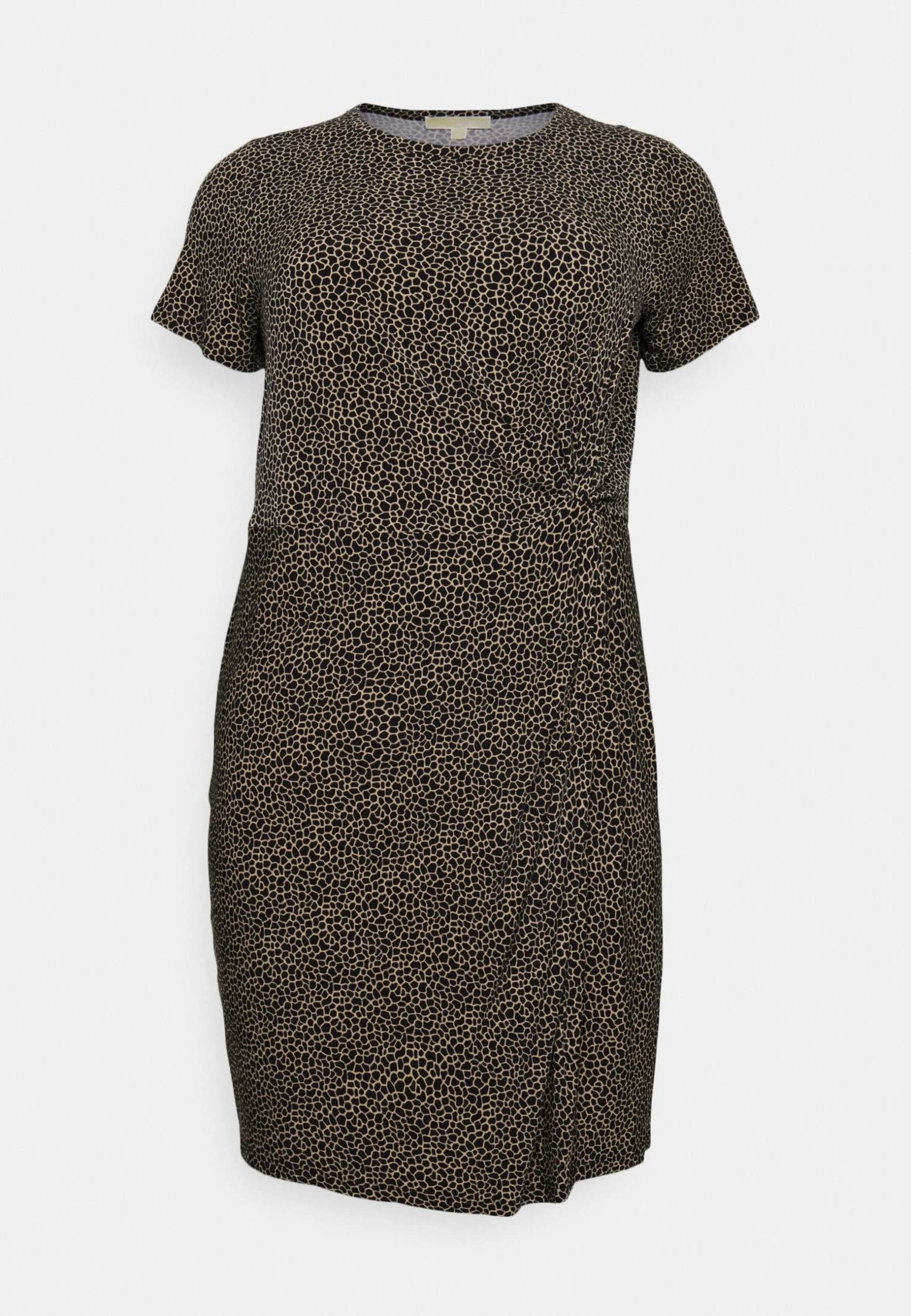MICHAEL Michael Kors Twist Mini - Jersey Dress - Khaki 7 MICHAEL Michael Kors Twist Mini - Jersey Dress - Khaki - Image 5
