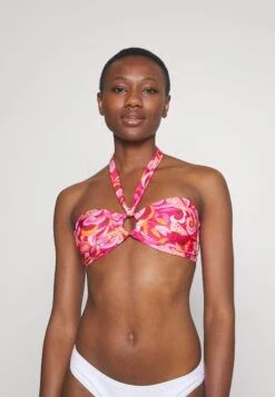 Hunkemöller Miami Ring Bandeau - Bikini Top - Pink