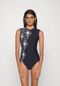 Seafolly Zanzibar Cap Sleeve Maillot - Swimsuit