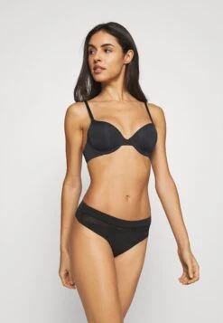 Perfectly Fit Flex Lightly Lined Demi - T-Shirt Bra - Black 8 Perfectly Fit Flex Lightly Lined Demi - T-Shirt Bra - Black -Pieces Shop 18173c4b23a24b7984fba70cb9df1a40