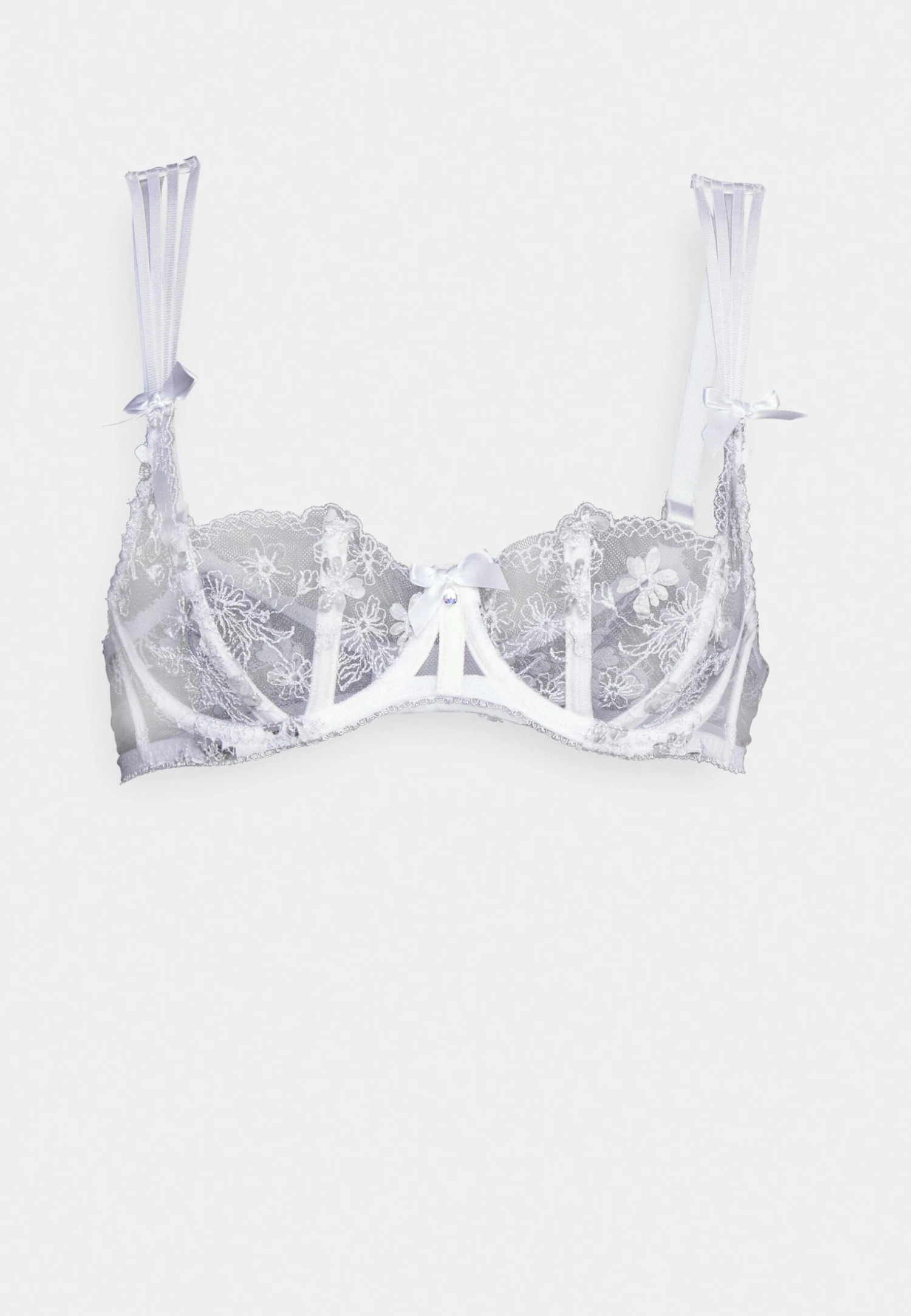 AGENT PROVOCATEUR Skylee Bra - Underwired Bra - White/Silver 6 AGENT PROVOCATEUR Skylee Bra - Underwired Bra - White/Silver - Image 4