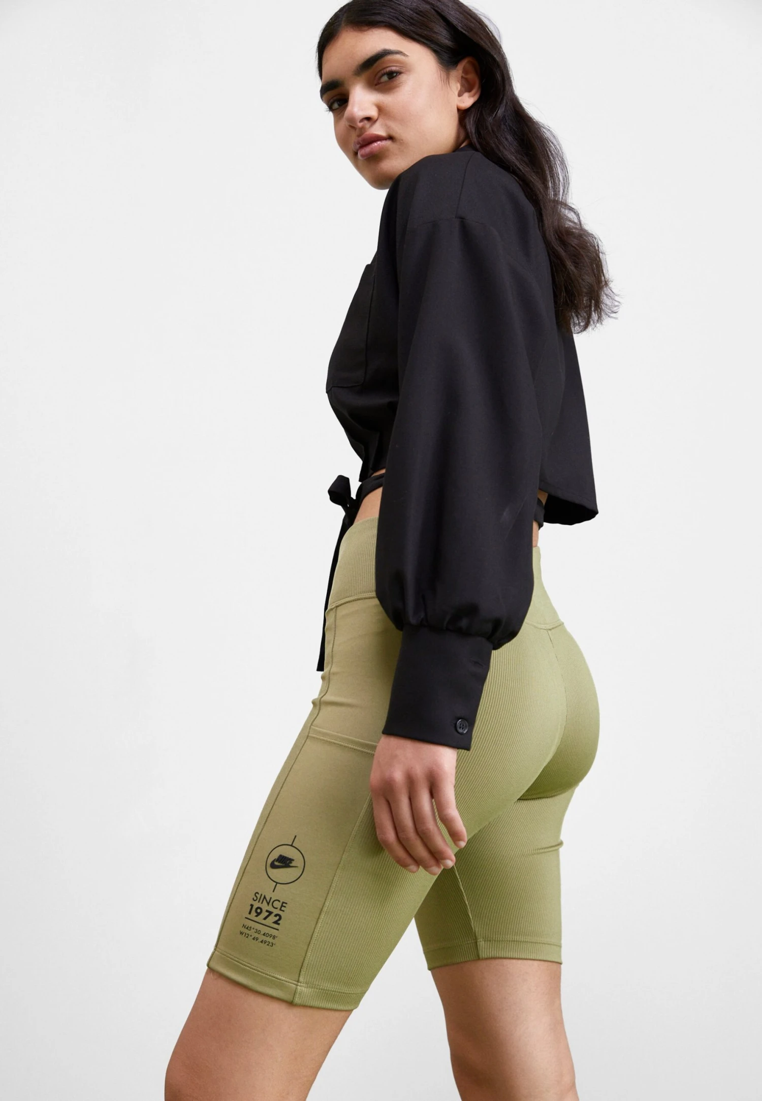 Nike Sportswear Leggings - Trousers - Neutral Olive 3 Nike Sportswear Leggings - Trousers - Neutral Olive