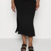 Objjamie Rib Long Skirt Plus Size - Pencil Skirt - Black 1 Objjamie Rib Long Skirt Plus Size - Pencil Skirt - Black -Pieces Shop 208360d2148a43bc95d4014859516bb1