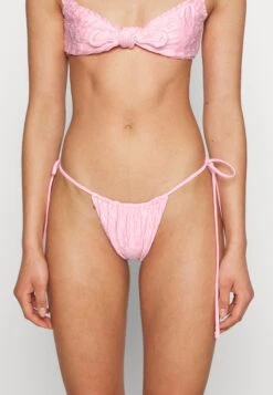 Frankies Bikinis Tia Eyelet Bottom - Bikini Bottoms - Cherry Blossom