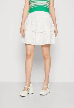Yasholi Short Skirt- Mini Skirt - White