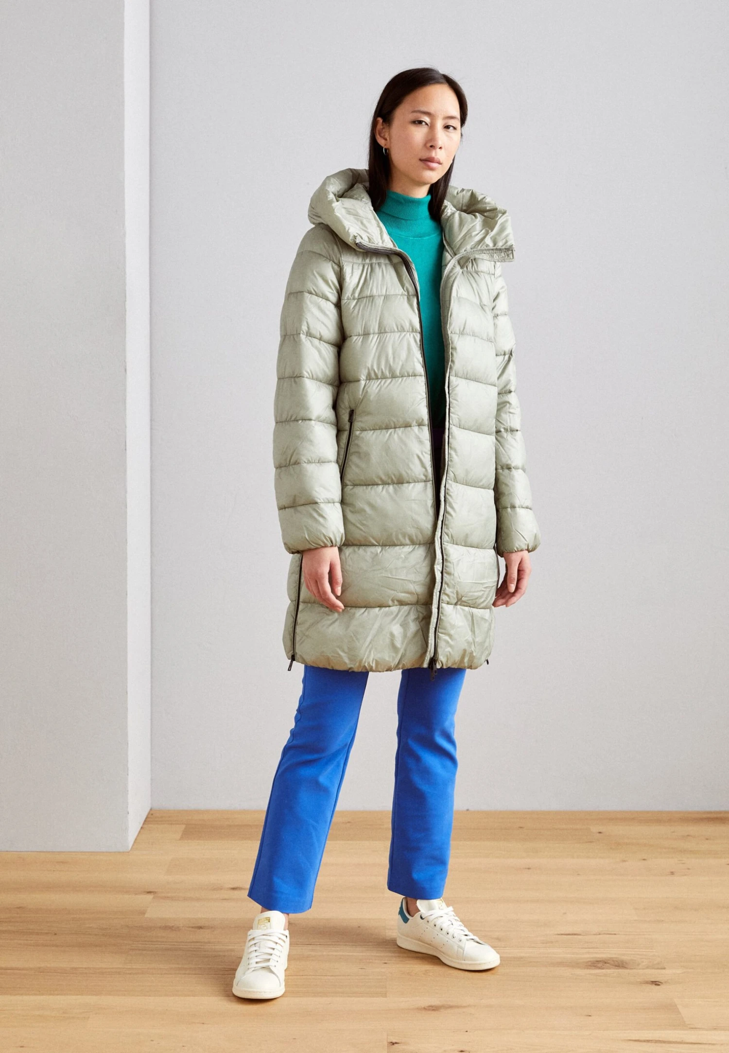 ESPRIT Coat - Winter Coat - Dusty Green 4 ESPRIT Coat - Winter Coat - Dusty Green - Image 2