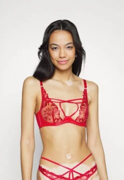 AGENT PROVOCATEUR Ozella Bra- Underwired Bra - Red