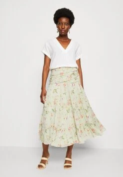 By Malina Tasha Skirt Soft Floral - A-Line Skirt - Mint -Pieces Shop 2894e7d64f7b4e68afe5f9a39052de6e