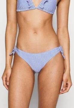 Becksöndergaard Striba Bibi Briefs - Bikini Bottoms - Amparo Blue