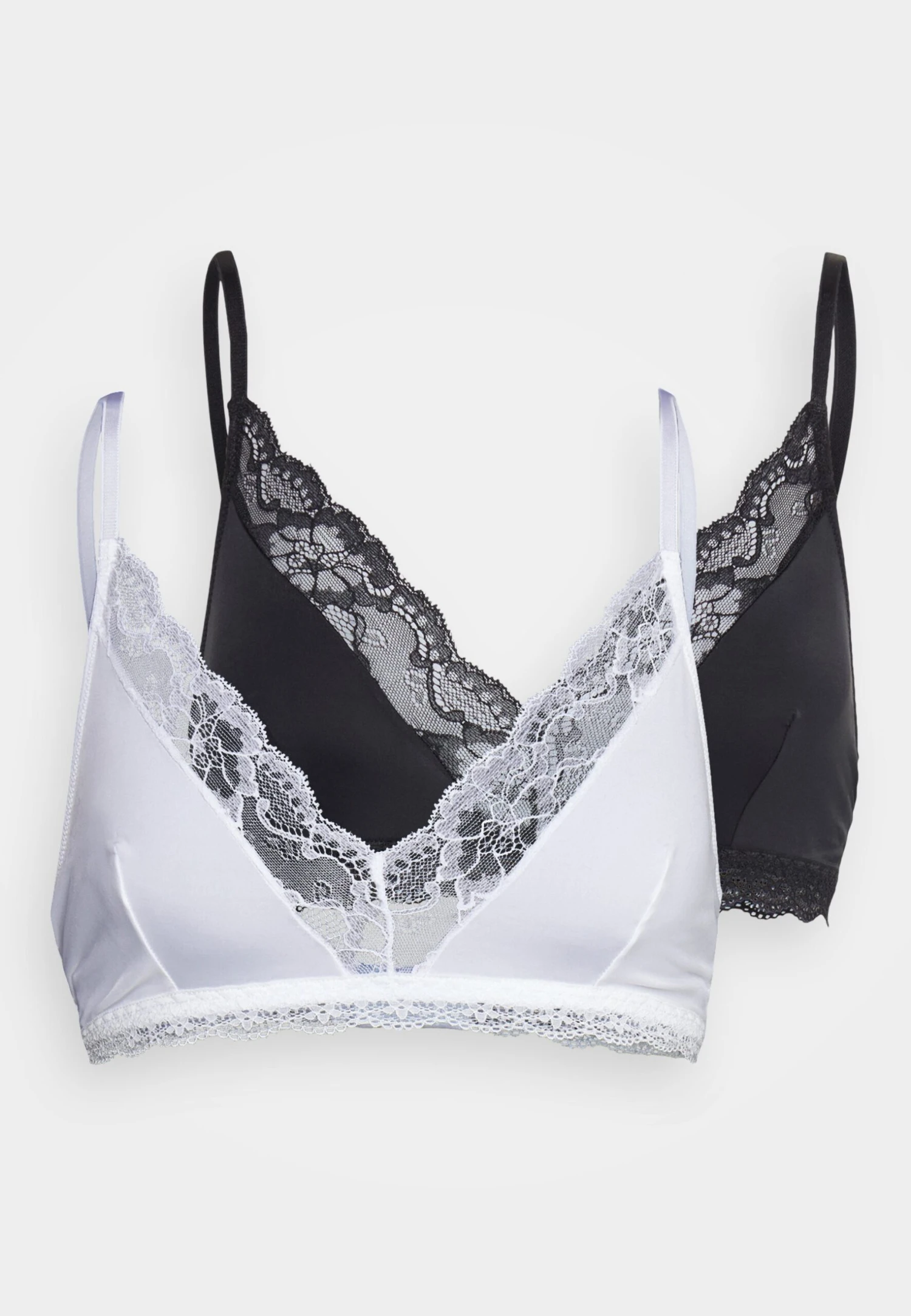 Anna Field 2 Pack - Triangle Bra - Black/ White 7 Anna Field 2 Pack - Triangle Bra - Black/ White - Image 5