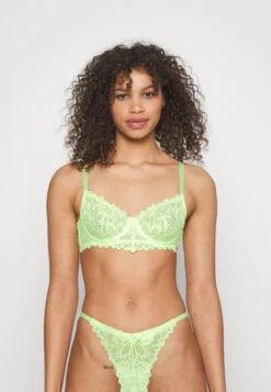 Victoria Underwire Bra - Underwired Bra - Neon Yellow