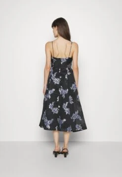 ML Monique Lhuillier Sleeveless Organza Midi Dress - Cocktail Dress / Party Dress - Black -Pieces Shop 2b956f7f8b7a4f9db450a1b1c1255334