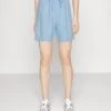 Monki Shorts - Blue -Pieces Shop 2df8ac47cbb74c7c8967dbc2b8c79a1a
