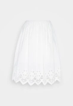 ARKET A-Line Skirt - White -Pieces Shop 2ff23861e10b4f6c8a4d472111248dfb