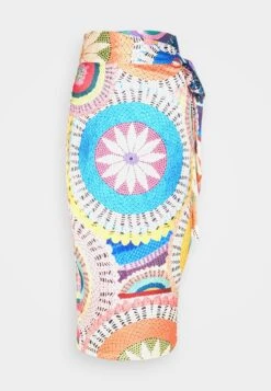 NEVER FULLY DRESSED Crochet Malibu Jaspre - Wrap Skirt - Multicoloured -Pieces Shop 3062f4313a254e3f86bef871ec0332eb