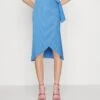 Pieces Pcluna Wrap Skirt - Wrap Skirt - Marina