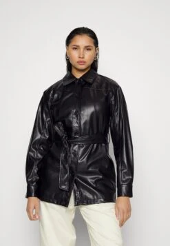 Vila Vitrya Shacket - Short Coat - Black