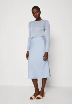 Calvin Klein Bias Cut Midi Skirt - Pencil Skirt - Blue Chime 11 Calvin Klein Bias Cut Midi Skirt - Pencil Skirt - Blue Chime -Pieces Shop 3baa527e41a24703aa737b8b8445ad5d