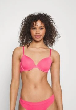 Perfectly Fit Flex Lightly Lined Demi - T-Shirt Bra - Cerise Lipstick