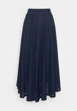 ESPRIT Long Skirt- Pleated Skirt - Navy -Pieces Shop 3d5aeddc88b94edf8b94d7cfba44c49b