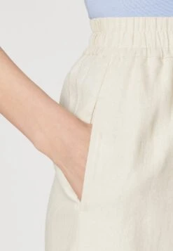 Anna Field Linen Mix - Shorts - Beige -Pieces Shop 3d5e4302bb324db3ab29a98670f25346