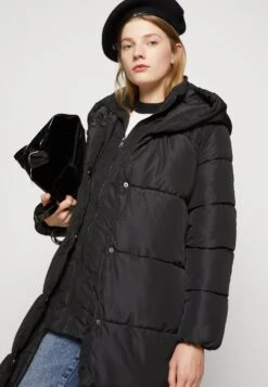 ONLY Onlamyx Long Puffer Coat - Winter Coat - Black -Pieces Shop 3e7bd565467e42f88d2b8adfa424dc2d