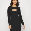 Guess Es Ls Lana - Shift Dress - Jet Black -Pieces Shop 3fd23a03ac8b498bac25c7523af33937