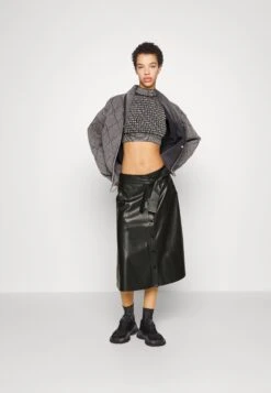 DKNY Butter Tie Waist Midi Skirt - A-Line Skirt -Pieces Shop 42f967c147c4445688318e3de4e3cb79