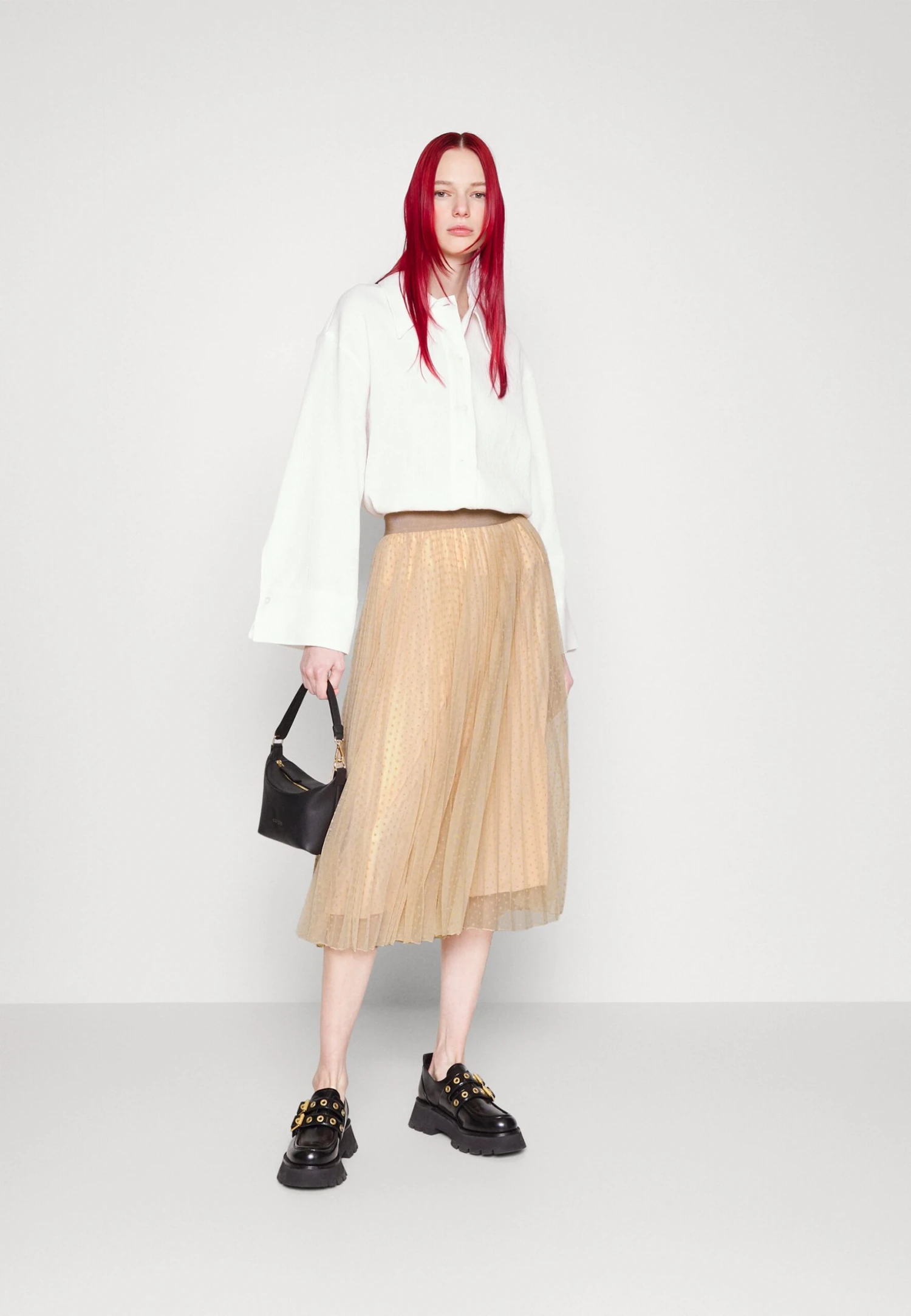 MAX & Co. Legione - A-Line Skirt - Ivory 4 MAX & Co. Legione - A-Line Skirt - Ivory - Image 2