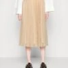 MAX & Co. Legione - A-Line Skirt - Ivory -Pieces Shop 47890d8cb16a49bcb31937c79234a59a