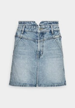 MISS SIXTY A-Line Skirt - Middle Blue