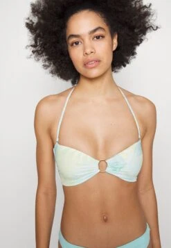 Seafolly Tropicana Bandeau Bra - Bikini Top - Baltic Blue -Pieces Shop 4f0388f2bc004d9a9fbee4eb3b796a2f