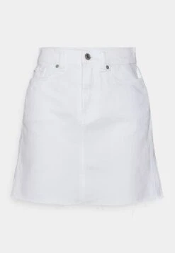 7 For All Mankind Mia Skirt Yacht - Mini Skirt - White -Pieces Shop 4fc0f7d1a229441f84397a9929c8f85b