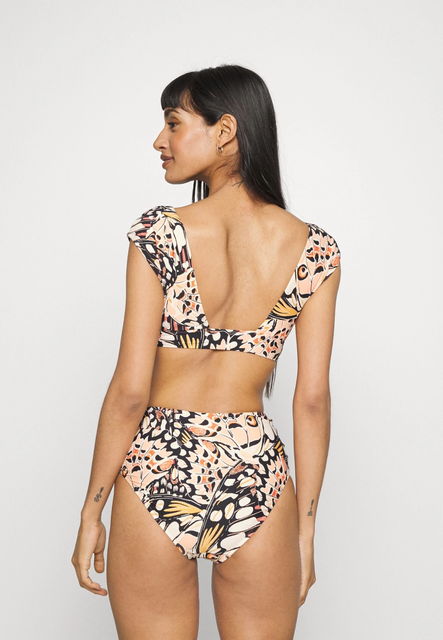 Seafolly Take Flight High Waist Pant - Bikini Bottoms - Mandarin 5 Seafolly Take Flight High Waist Pant - Bikini Bottoms - Mandarin - Image 3