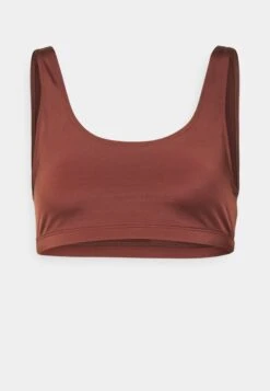 Monki Bikini Top - Solid Brown -Pieces Shop 56923dfa0f1c4492b35fa9f51804db67