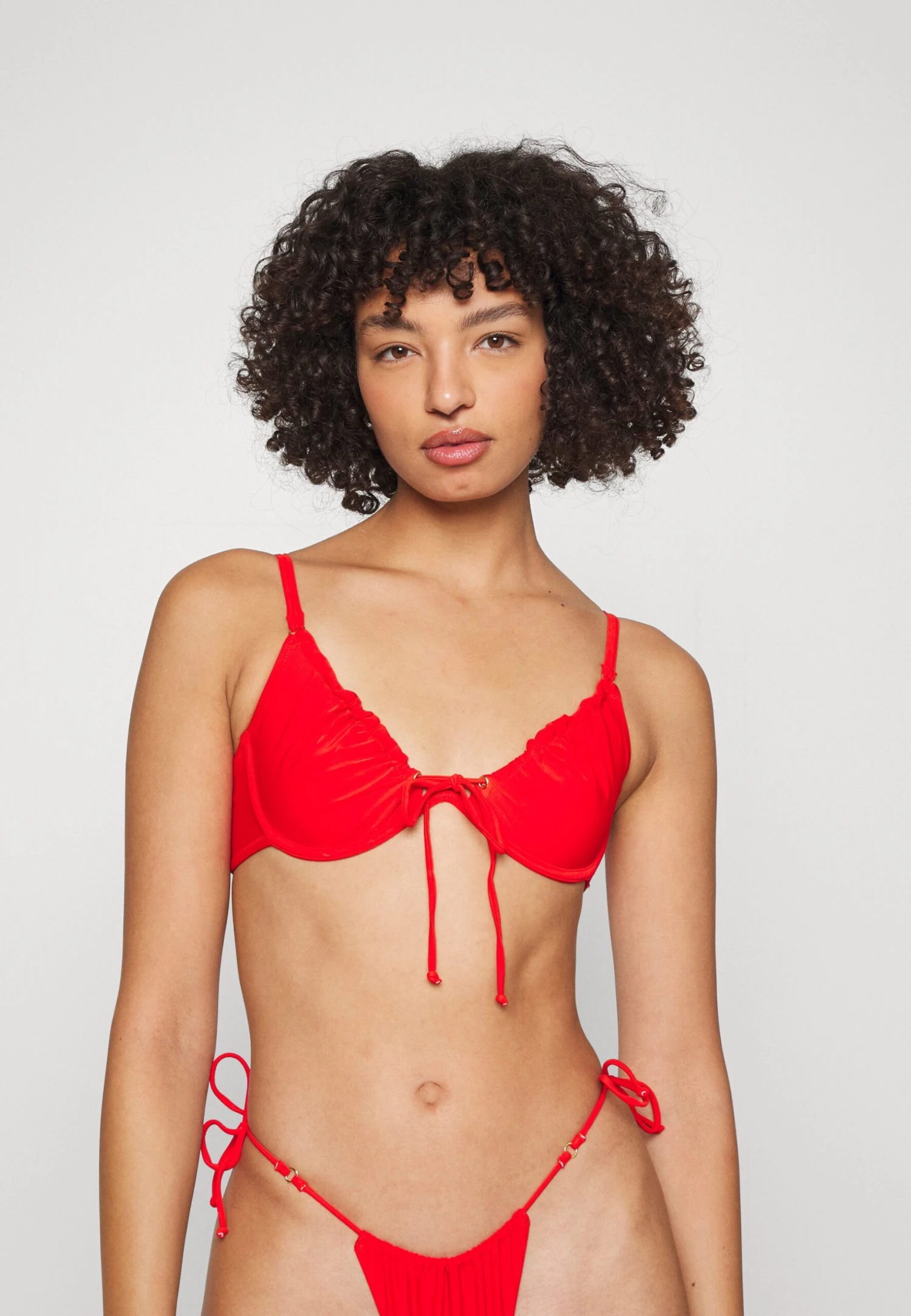 Ibiza Eyelet- Bikini Top - Red 3 Ibiza Eyelet- Bikini Top - Red