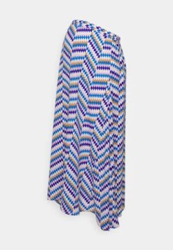 ONLY MATERNITY Olmstella Life Midi Skirt - Maxi Skirt - Bluing Sea Zig Zag -Pieces Shop 5c7aa84d3ba944e38966c7a3d0132ee5