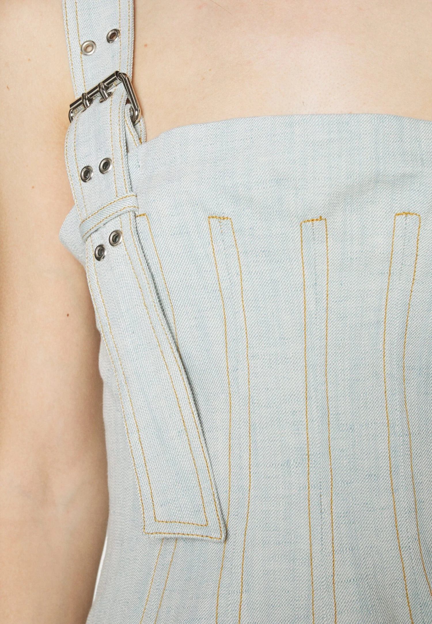 ELLEME Dress - Denim Dress 9 ELLEME Dress - Denim Dress - Image 7