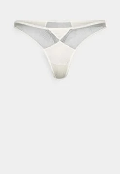 Fleur Du Mal Topstitch Thong - Thong - Ivory -Pieces Shop 5ef805ace0864be09b8faf244e438685