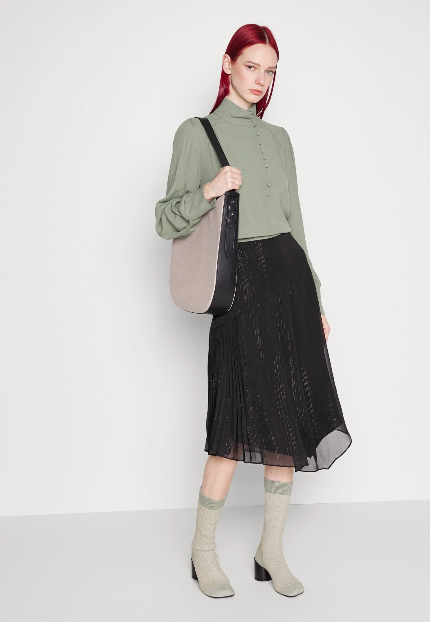 Bruuns Bazaar Senna Craola Skirt - A-Line Skirt - Black 6 Bruuns Bazaar Senna Craola Skirt - A-Line Skirt - Black - Image 4