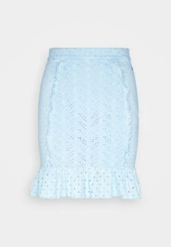 Guess Ruffle Aini Skirt - Pencil Skirt - Cold Whimsical Blue -Pieces Shop 63acf7caa11d4846beb0f047e3612f37