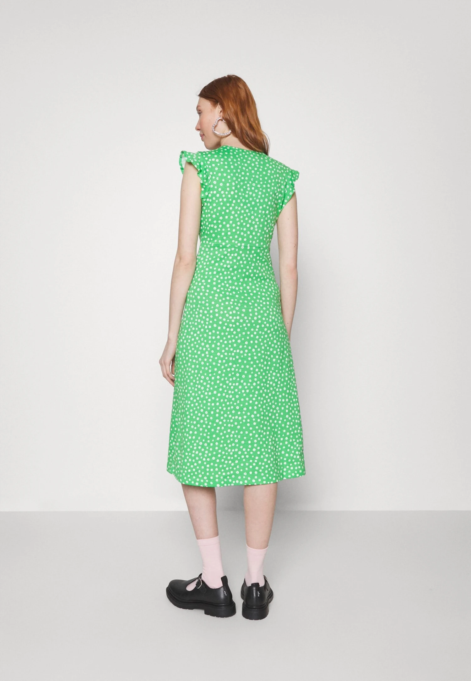 ONLY Onlmay Wrap Midi Dress Box - Jersey Dress 5 ONLY Onlmay Wrap Midi Dress Box - Jersey Dress - Image 3