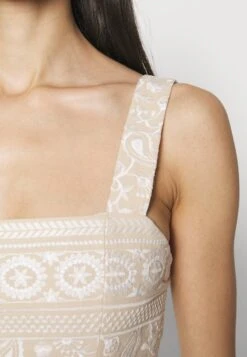 Alice + Olivia Kaidra Mini Dress - Day Dress - Natural/White -Pieces Shop 69bd07d6f667401882fc09c36e3e302f